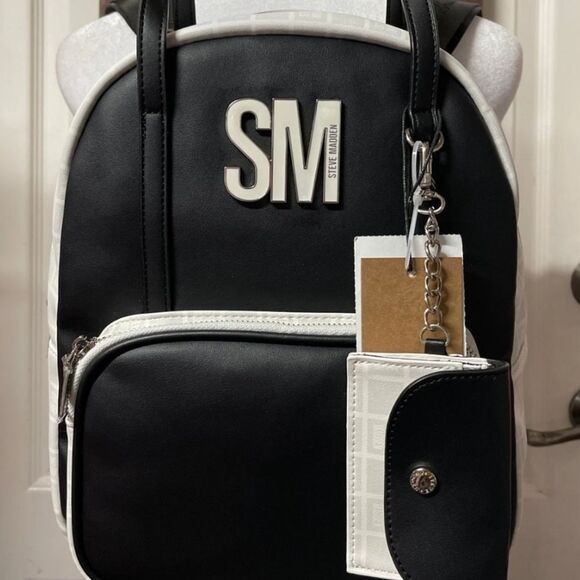 Steve Madden BHeather Block Logo Backpack main image 4